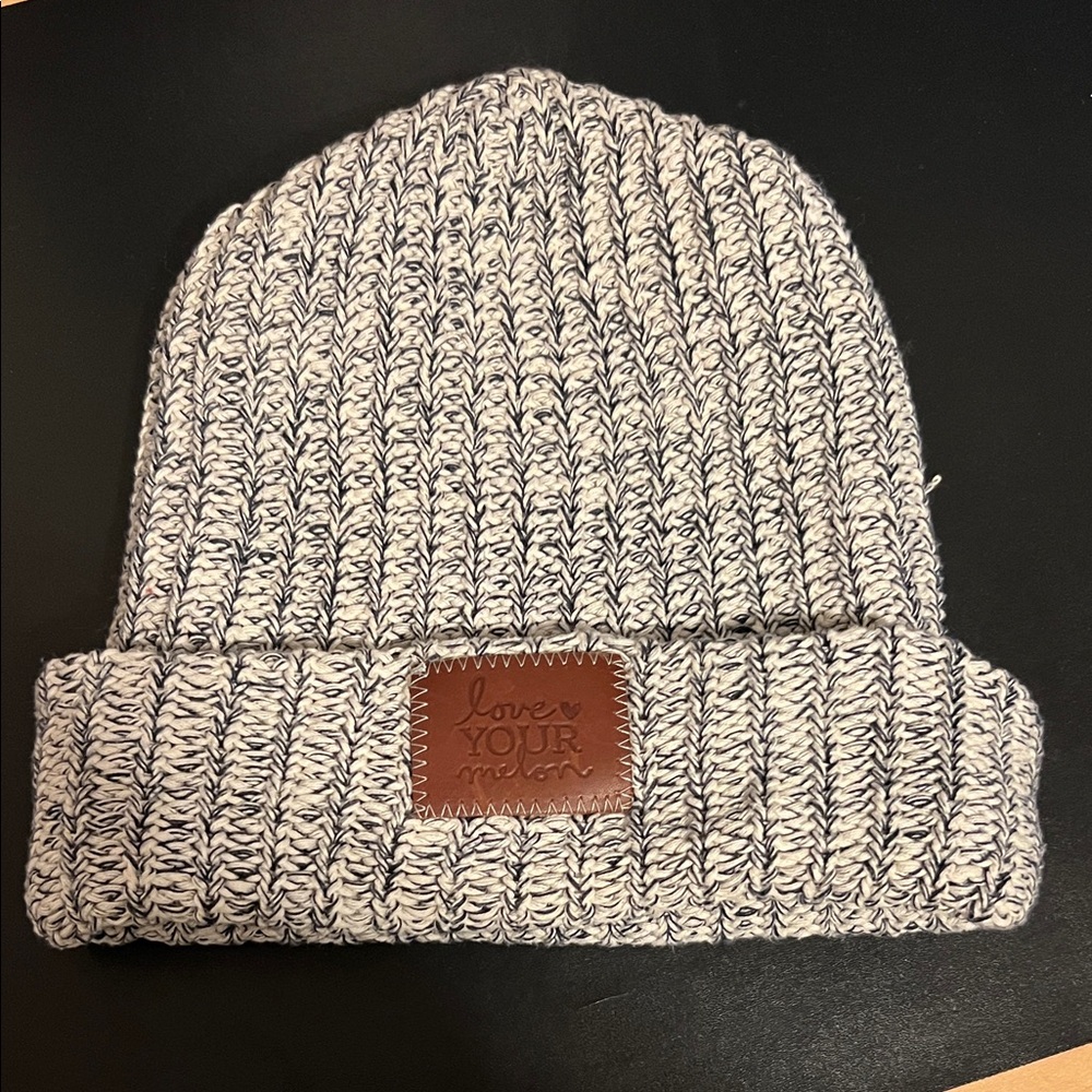 Love Your Melon gray beanie